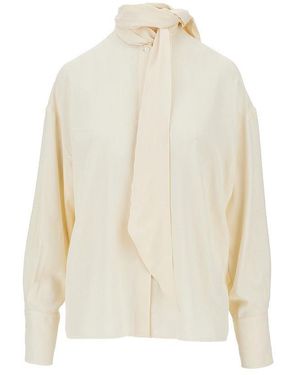 Etro Shirt With Jacquard Paisley Motif - White