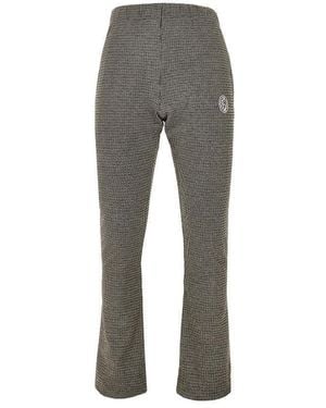 GALLERY DEPT. Houndstooth Logan Track Pants - Gray