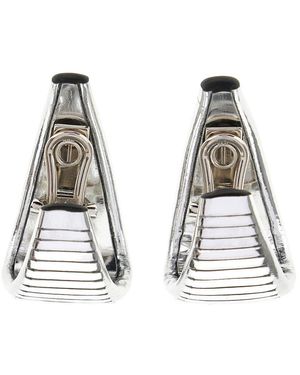 SO-LE STUDIO 'Lacrima' Earrings - Metallic