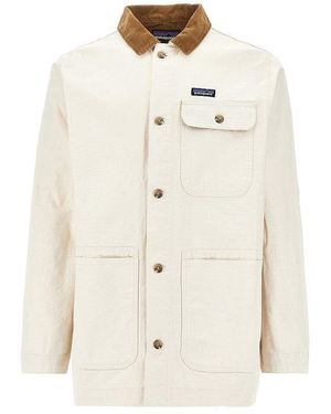 Patagonia 'Point Reyes' Canvas Jacket - Natural