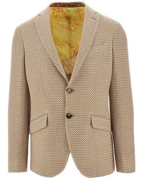 Etro Giacca Monopetto - Neutro