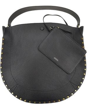 Isabel Marant Borsa Oskan Hobo Soft - Nero