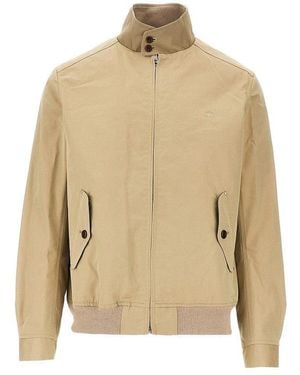 Junya Watanabe Cotton-Blend Gabardine Bomber Jacket - Natural