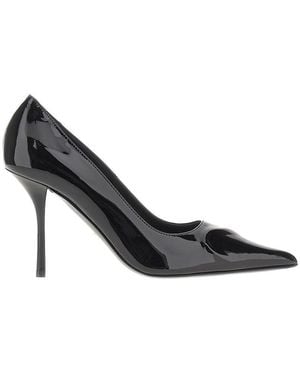 Alaïa Patent Leather Court Shoes 90 - Black