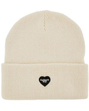 Carhartt Beanie Con Patch Logo - Neutro