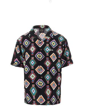 Mauna Kea Printed Viscose Shirt - Black
