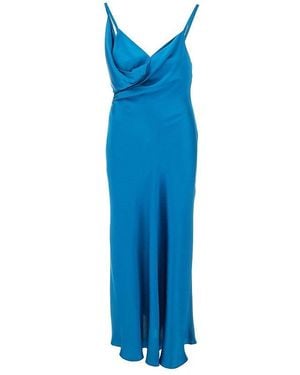 Alberta Ferretti Abito Midi - Blu