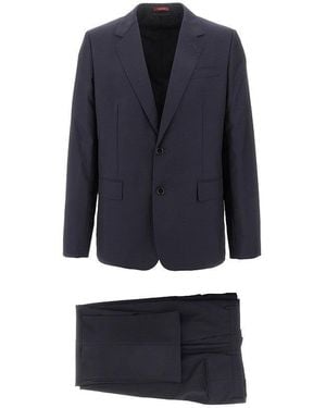 Gucci Wool Tailored Suit - Blue