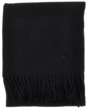Weekend by Maxmara Wool Scarf - Black