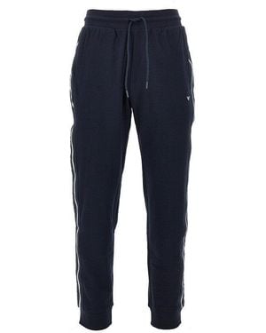 EA BODYWEAR French Terry Loungewear Trousers - Blue