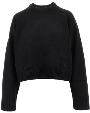 Loulou de Saison 'Bruzzi' Wool And Cashmere Sweater - Black
