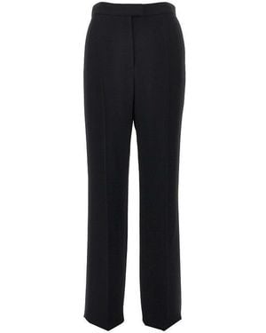Valentino Straight Leg Cady Trousers - Black