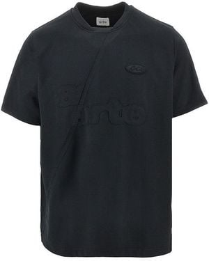 Arte' Mesh Football T-Shirt - Black