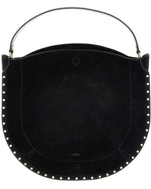 Isabel Marant Borsa Oskan Hobo Soft - Nero