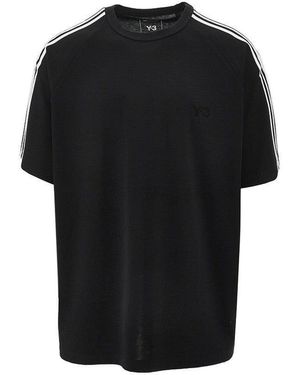 Y-3 Wool-Blend Jersey T-Shirt - Black