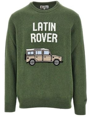 MC2 Saint Barth Latin Lover 'Heron' Sweater - Green