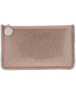 Stella McCartney 'Falabella' Pouch With Chain - Pink