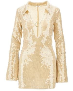 Oséree 'Marylin' Mini Dress - Natural