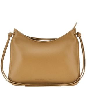 Phoebe Philo Leather Small 'Gig' Shoulder Bag - Natural