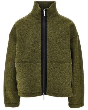 Herno Technical Wool Laminar Jacket - Green