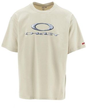 Oakley 'New Retro X-Metal 3.0' T-Shirt - Natural
