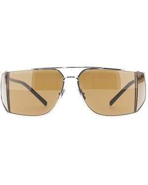 Saint Laurent 'Sl 750' Sunglasses - Natural