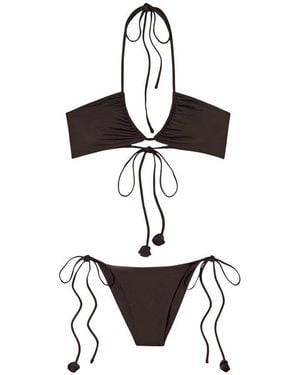 Maygel Coronel 'Arazo' Two-Piece Swimsuit - Black
