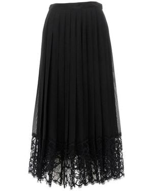 VIP【関税送料無料】希少 DOLCE & GABBANA BLACK MIDI SKIRT Dolce & Gabbana Mid-length skirts for Women | Online Sale up