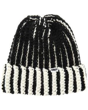 Obey Scout Chunky Beanie - Black
