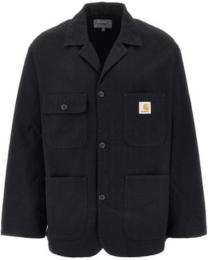 Carhartt 'Brader' Cotton Twill Blazer - Black