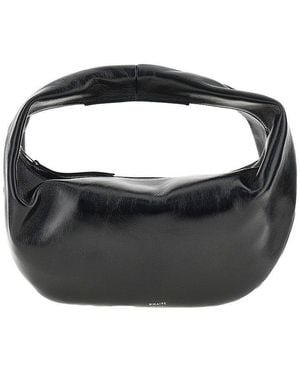 KHAITE Medium 'Olivia' Leather Hobo Bag - Black