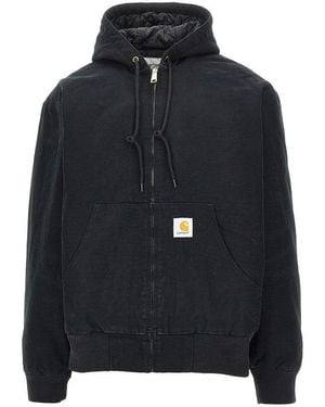 Carhartt Padded Canvas Og Active Jacket - Blue
