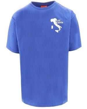 Public Possession 'P. Iu P. Asta' T-Shirt - Blue