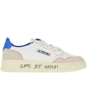 Autry Sneakers Medalist Low 'Game Set Match' Donna - Blu
