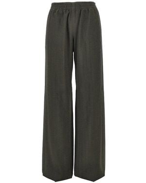 Golden Goose 'Britty' Wool-Blend Jogging Trousers - Grey