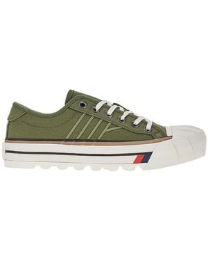 Pro Keds 'Intrepid' Canvas Trainers - Green