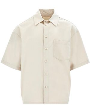 C.9.3 Camicia Boxy Fit - Neutro