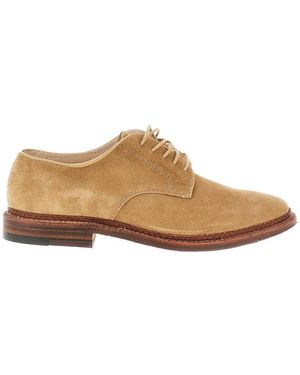 Alden Suede Leather Laced Shoes 8 - Brown