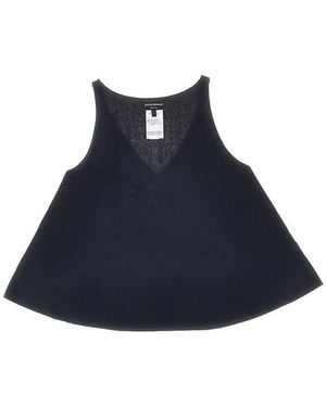 Emporio Armani Links Knit Tank Top - Blue