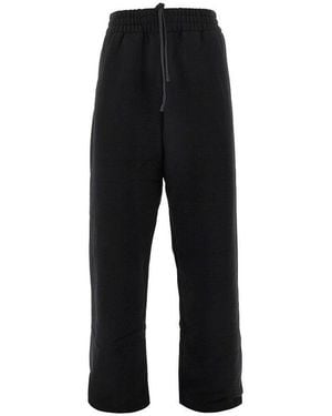 Gucci Cotton Sweatpants With Drawstring - Black