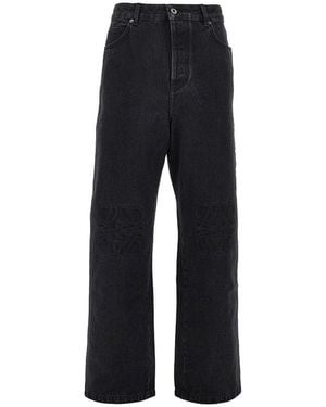 Loewe Jeans 'Anagram Baggy' - Nero