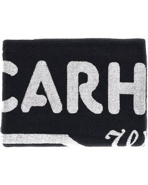 Carhartt 'Cloud Heart' Beach Towel - Black