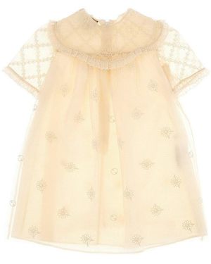 Baby gg embroidered tulle dress clearance