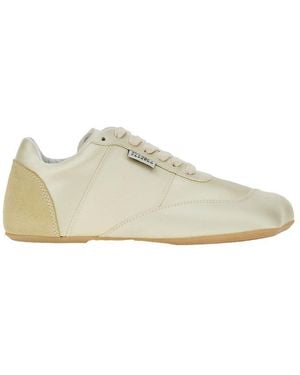 MM6 by Maison Margiela Satin Anatomic Trainers - Natural