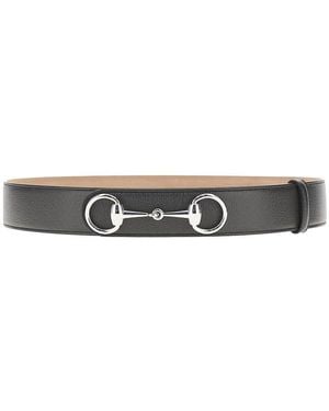 Gucci Horsebit 1955' Leather Belt - Multicolor
