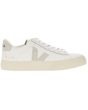 Veja 'Campo' Grained Leather Sneakers - Multicolor