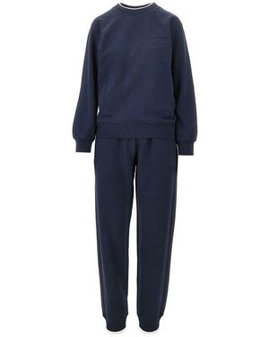 EA BODYWEAR Two-Piece Sporty Set - Blue
