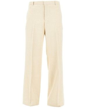 Cmmn Swdn 'Otto' Viscose-Blend Trousers - Natural