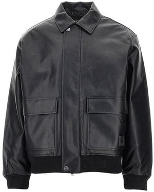 Carhartt 'Arizona' Faux Leather Jacket - Gray