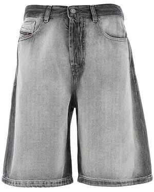 DIESEL 'De-Sire' Denim Shorts - Grey